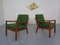 Vintage Teak Senator Lounge Chairs by Ole Wanscher for Cado, Set of 2 6