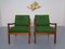 Vintage Teak Senator Lounge Chairs by Ole Wanscher for Cado, Set of 2, Image 1