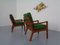 Vintage Teak Senator Lounge Chairs by Ole Wanscher for Cado, Set of 2 8