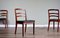 Teak and Leatherette Dining Chairs from G-Plan, 1960s, Set of 3 4