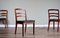 Teak and Leatherette Dining Chairs from G-Plan, 1960s, Set of 3, Image 4