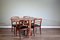 Teak and Leatherette Dining Table & Chairs from G-Plan, 1960s, Set of 5, Image 1