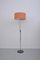 Floor Lamp with a Red Screen from Kaiser Leuchten, Germany 2