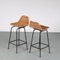 Tabouret de Bar par Dirk Van Sliedregt pour Gebroeders Jonkers, Pays-Bas, 1950s 4