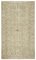 Beige Turkish Vintage Area Rug, Image 1