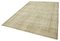 Beige Turkish Vintage Area Rug 3