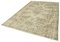 Beige Turkish Vintage Area Rug 3