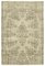 Tapis Beige Vintage, Turquie 1