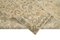 Tapis Beige Vintage, Turquie 6