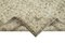 Tapis Beige Vintage, Turquie 6