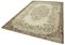 Beige Turkish Vintage Area Rug 3