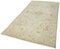 Tapis Beige Vintage, Turquie 3