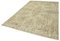 Beige Turkish Vintage Area Rug 3