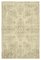 Beige Turkish Vintage Area Rug 1