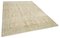 Beige Turkish Vintage Area Rug 2