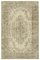 Tapis Beige Vintage, Turquie 1