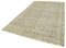 Beige Turkish Vintage Area Rug 3