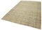 Tapis Beige Vintage, Turquie 3