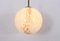 Marbled Opaline Globe Suspension Lamp 5