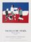 Affiche de la Bibliothèque Nationale Expo 79, Ouvrage Gravé et Livres par Nicolas De Stael 1