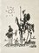 Don Quichotte, Pablo Picasso, Fotolithografie, 1955 1