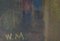 Lampes de Ville, Milieu du 20ème Siècle, Pastel à l'Huile Impressionniste de la Ville d'Hiver, Mason, 1945 4