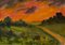 Sunset in the Country, Early 20th Century, Impressionist Piece, Michael Quirke, 2000 1