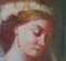 Portrait einer Dame am Hochzeitstag, Mitte 20. Jh., Impressionistisches Pastell von Mason, 1950er 3