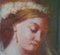 Portrait of Lady on Wedding Day, Mid 20th-Century, Impressionist Pastel by Mason, 1950s 3