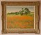 Paesaggio post impressionista, metà XX secolo, olio di M Noyes, Immagine 2