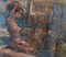 Dans L'Atelier Mardi, Mid 20th-Century, Nude Still Life, Oil by Michael Daguilar, 1943, Image 3