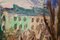 Central London, frühes 20. Jh., Impressionistisches Öl auf Leinwand von Gwen Collins, 1930er 3