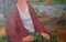 Figura con hiedra, finales del siglo XX, pieza al óleo figurativa de Duffy Ayers, años 90, Imagen 4