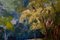 Woodland River, Mid-Century, Oil Landscape of Forest de Leonard Richmond, años 50, Imagen 3