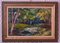 Woodland River, Mid-Century, Oil Landscape of Forest de Leonard Richmond, años 50, Imagen 2