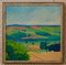 Landscape, Mid 20th-Century, Piece Oil on Board, Countryside by Michael Fell, 1960s, Image 2