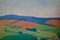 Landscape, Mid 20th-Century, Piece Oil on Board, Countryside by Michael Fell, 1960s, Image 5