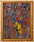 Obra abstracta, mediados del siglo XX, óleo sobre lienzo de colores de Metchilet Navisaski, 1930, Imagen 2