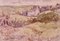 Paesaggio della Cornovaglia, metà XX secolo, acquerello impressionista di Muriel Archer, anni '60, Immagine 1