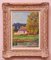 Paesaggio di campagna, fine XX secolo, olio impressionista di Michael Quirke, anni '80, Immagine 2