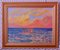 Sunset From Porthmeor Beach, St Ives, finales del siglo XX, acrílico de Quirke, años 90, Imagen 2