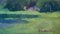 Summer Park, Impressionist Oil, Anthony Rickards, 1970, Image 4