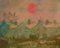 Ville Impressionniste, Milieu du 20ème Siècle, Paysage Pastel par William Mason, 1950s 5