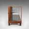 Antique English Edwardian Mahogany Haberdasher's Display Cabinet, Image 4