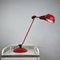 Lampe de Bureau IGLOO Mid-Century Rouge par Tommaso Cimini pour Lumina, Italie, 1980s 1