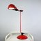 Rote Mid-Century IGLOO Schreibtischlampe von Tommaso Cimini für Lumina, Italien, 1980er 4