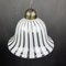 Vintage White Murano Pendant Lamp, Italy, 1970s 2