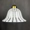 Vintage White Murano Pendant Lamp, Italy, 1970s 1