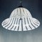 Vintage White Murano Pendant Lamp, Italy, 1970s 4