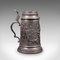 Antique Bavarian Beer Stein with Decorative Relief, Germany, 1920s 2
